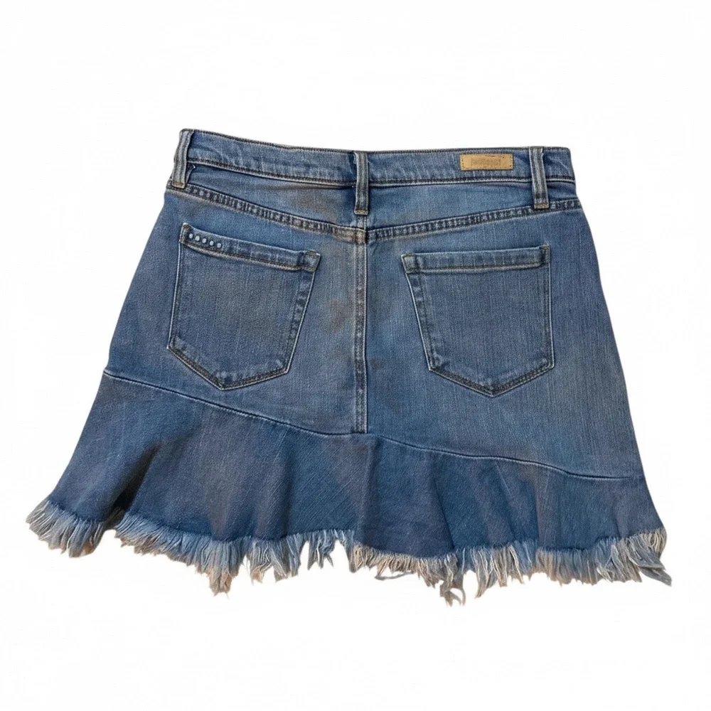Blank NYC Blue Denim Skirt - Picture 2 of 4